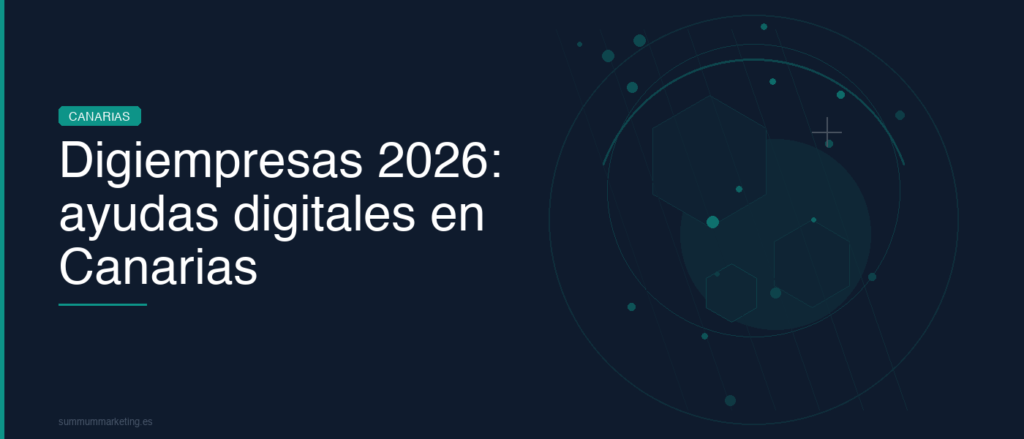 Digiempresas 2026: ayudas a la digitalizacion en Canarias
