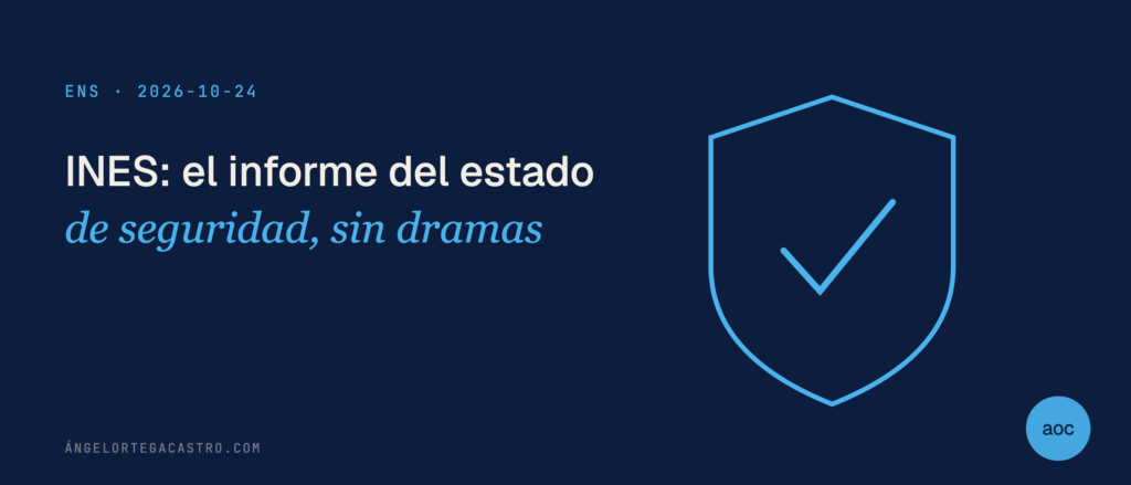 INES: el informe del estado de seguridad, sin dramas