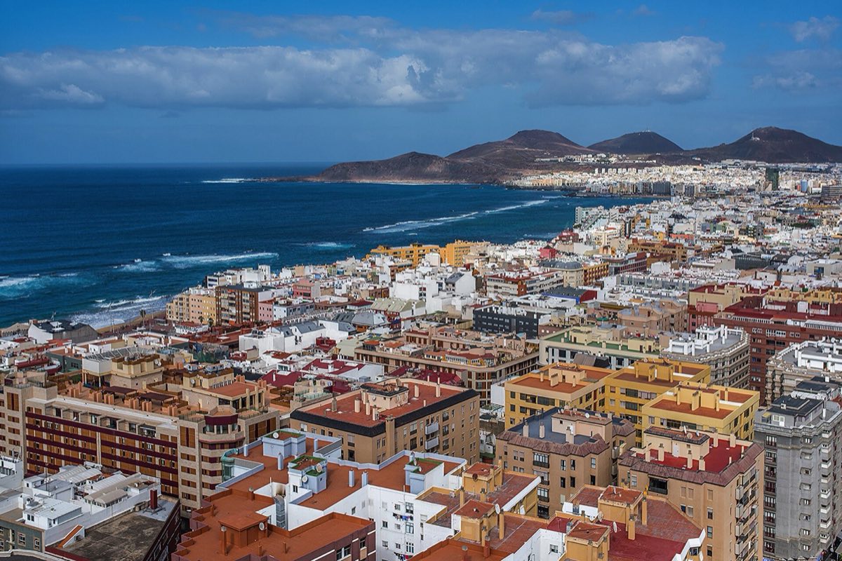 Vista de Las Palmas de Gran Canaria