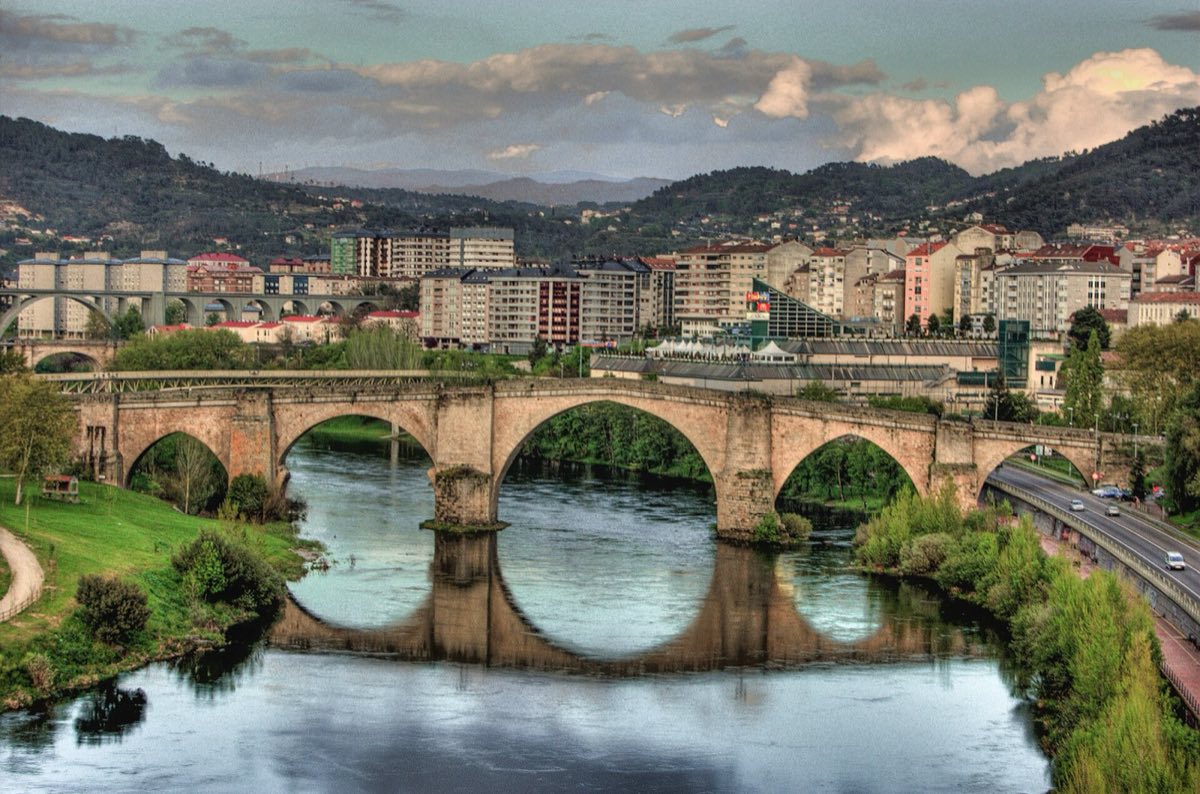 Vista de Ourense