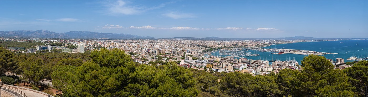 Vista de Palma de Mallorca